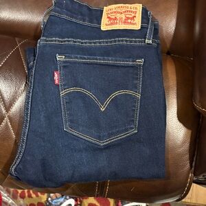 Levi's Indigo Denim Jeans